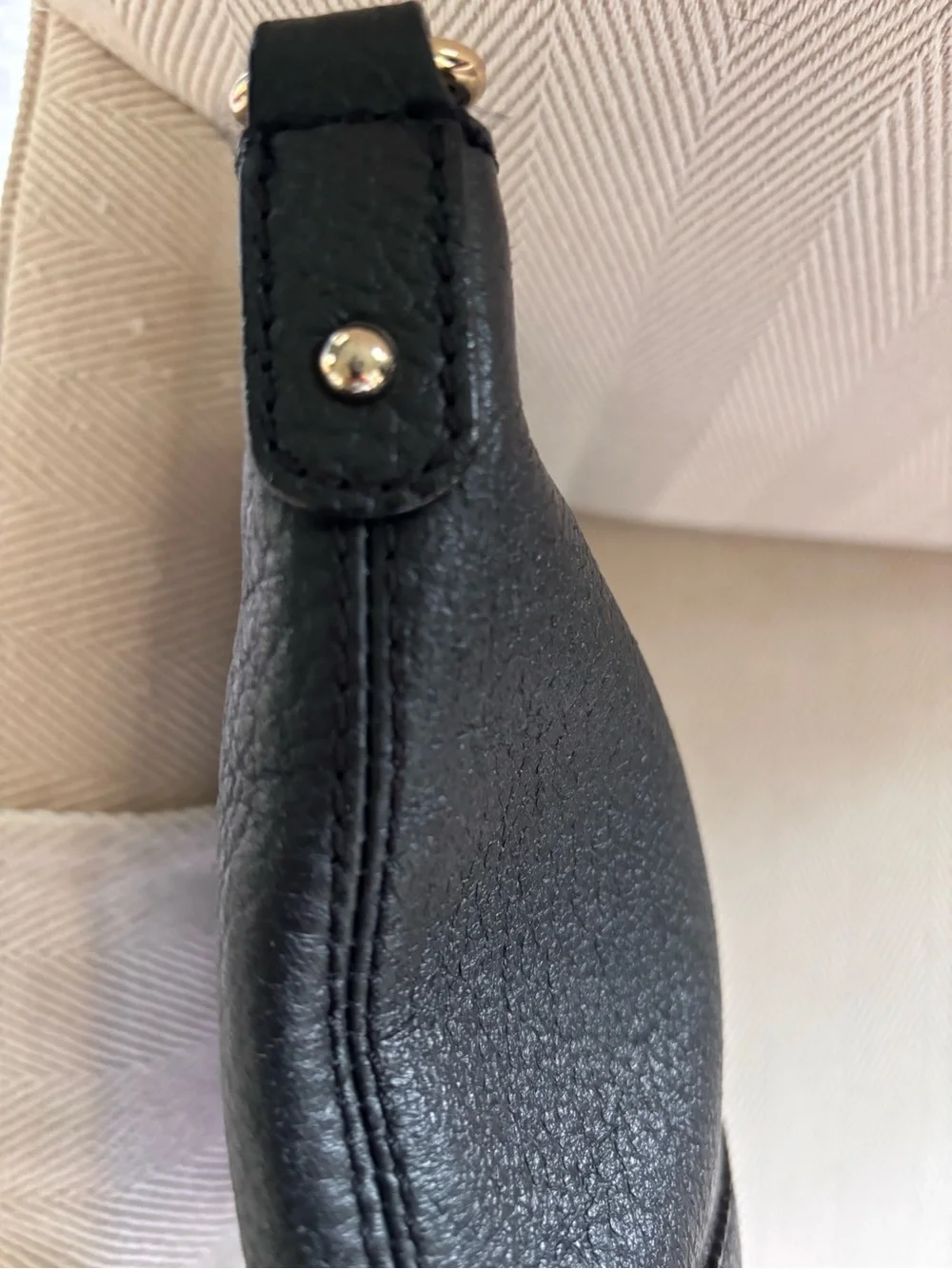 Kate Spade Southport Avenue Cora Black Pebbled Leather Crossbody Bag Y2K